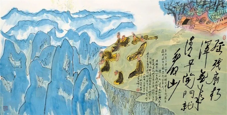 20260402177510900077.jpg 《经残庙朽浑无事清早开门就看山》.jpg