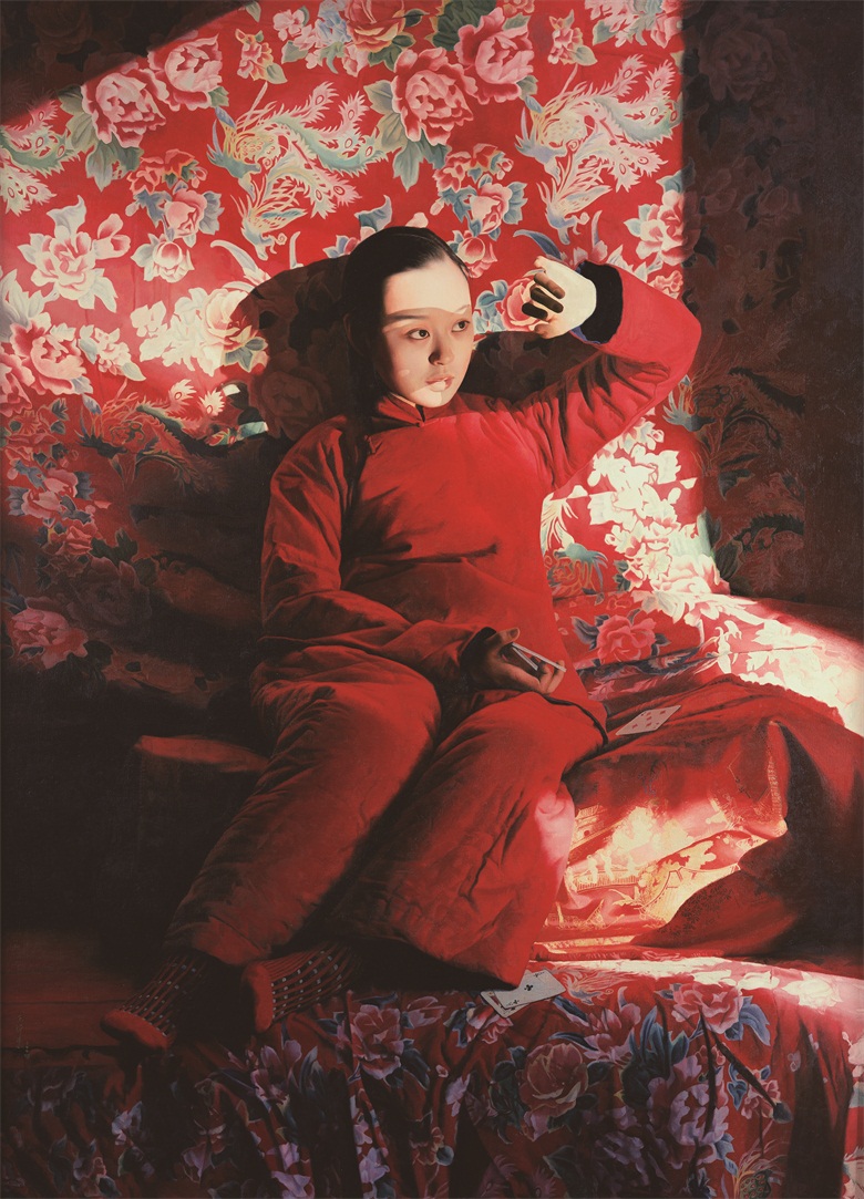 《冬天里的阳光》180x130cm 2004 王沂东布面油画.jpg