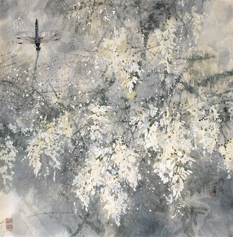 1676024048736790.jpg 17王明明 《醉舞》 68×68cm 1995年.jpg