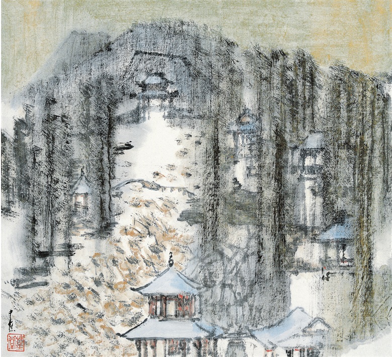 016 《剪取秋光入画图》 44cm x 49cm 1996年.jpg