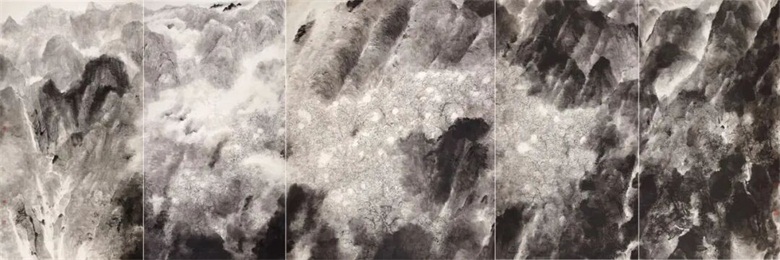 20260625178238269866.jpg 《天接云澊连晓雾》600×210cm 纸本设色 2009.jpg