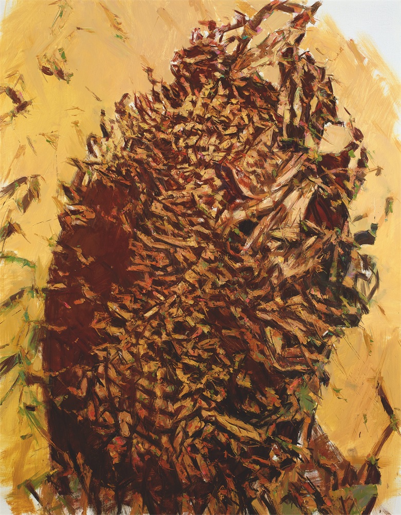 1723444091128501.jpeg 01. 《醉盘》 布面油画 200cm×156cm 2017年.jpeg