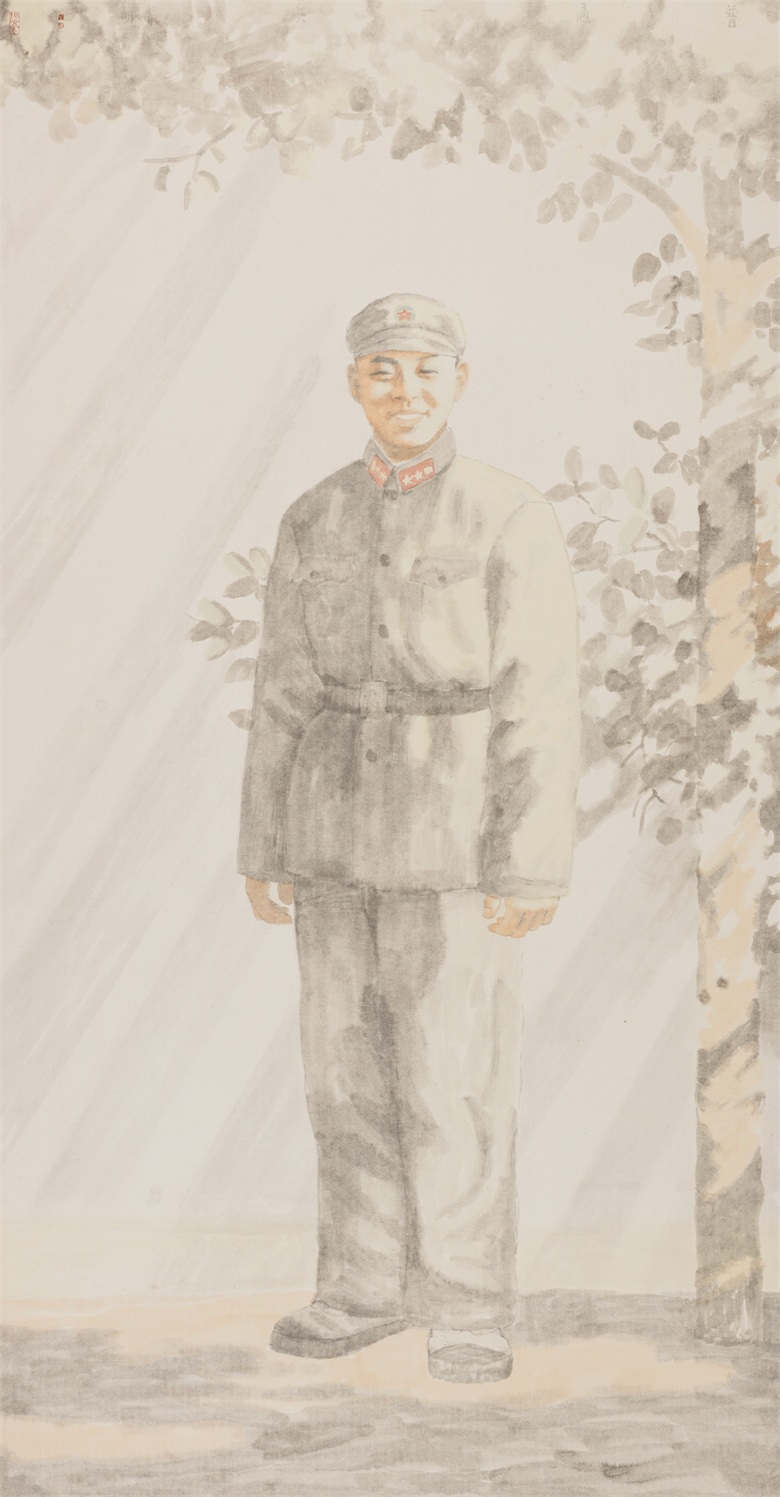 1701768291702579.jpg 010-《西藏阳光》-画心尺寸208.6X123.6cm-创作年代2001年.jpg