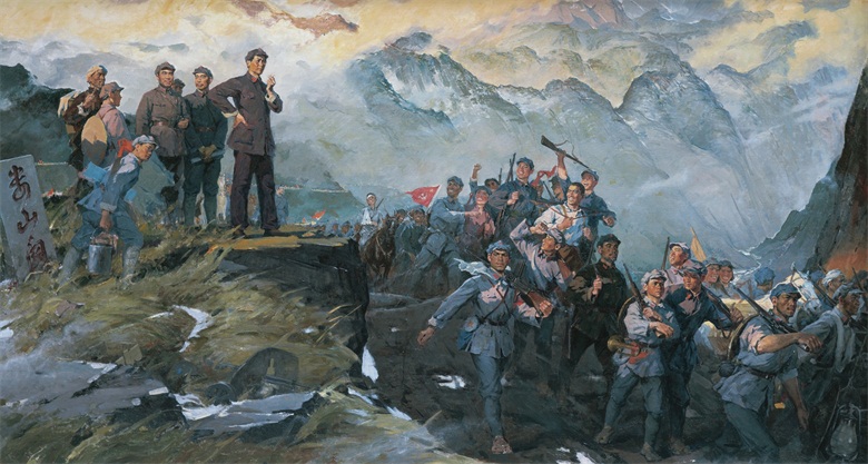《娄山关》1978年 340x185cm 布面油画 中国国家博物馆藏.jpg